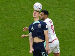 Gol! Australia Memimpin 1-0 atas Tunisia