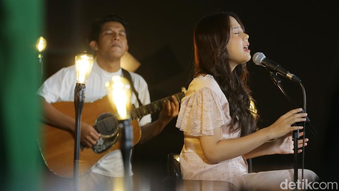 Nadin Amizah saat Main Stage bersama detikHot