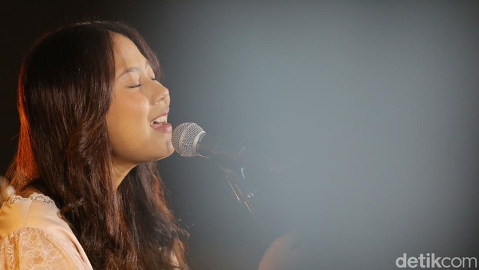Nadin Amizah saat Main Stage bersama detikHot