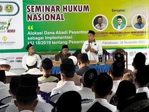 Fraksi PPP Dorong Daerah Buat Perda soal Dana Abadi Pesantren