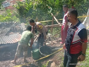 Kronologi Pria di Sitaro Bakar Rumah Sendiri Meski Menang Taruhan Piala Dunia