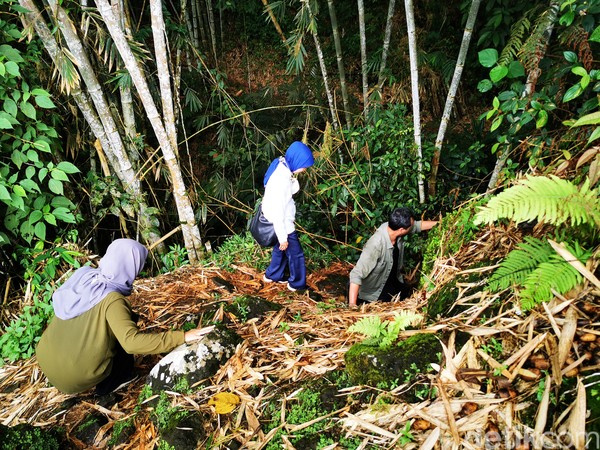 Di awal, jarak tempuh menuju ekowisata Bukit Lona dari depan jalan pemukiman hanya 400 meter ke dalam hutan. (Eduardo Simorangkir)