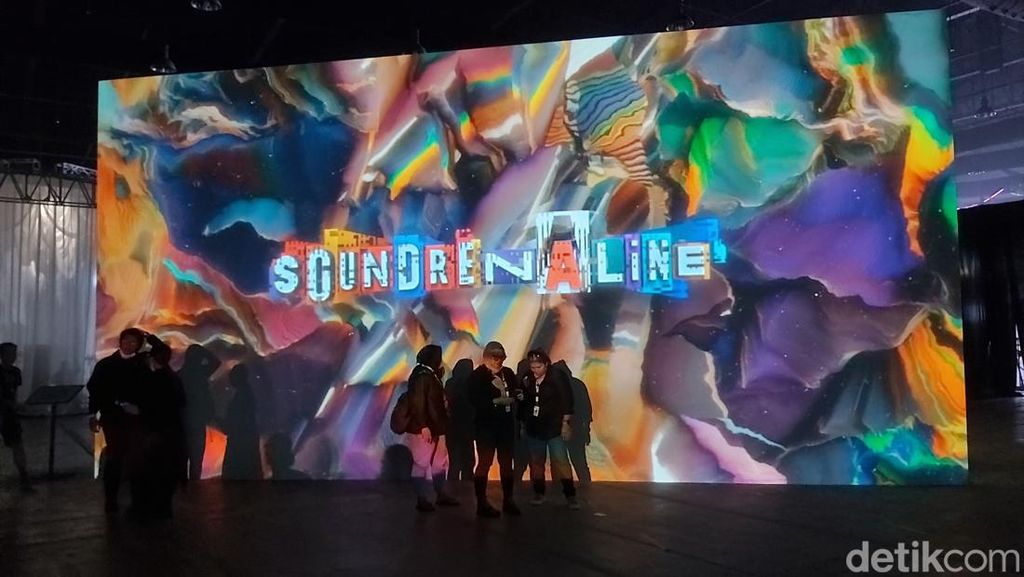 Banyak Spot Foto yang Keren di Soundrenaline 2022