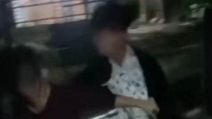 Tangkapan layar penganiayaan di Manado, Sulut.