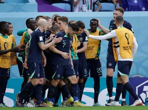 Australia Buka Puasa Kemenangan di Piala Dunia!