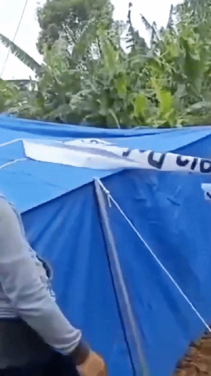 Video viral pencabulan label rumah ibadah di tenda pengungsi.