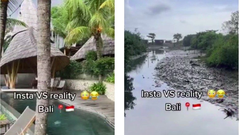 Viral video Instagram vs Reality Canggu Bali