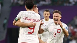 Lewandowski Cetak Gol, Polandia Unggul 2-0 atas Arab Saudi