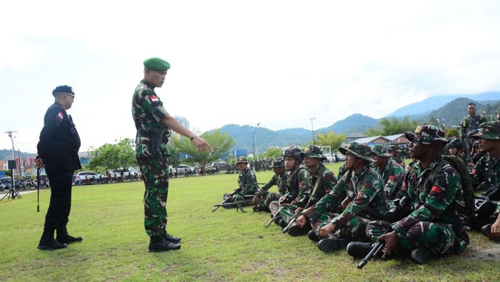 3.000 personel gabungan TNI-Polri akan disiagakan saat Wapres Maruf Amin kunjungan di Jayapura, Papua.