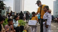 Penggalangan dana yang dilakukan oleh Dojoabe Menteng,  Camp Java 67, Lintas Pageant Indonesia dan  Solidaritas Ojol Tenabang itu bertujuan untuk membantu korban gempa di Cianjur.