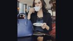 Citra Kresna, Kekasih Enji Mantan Ayu Ting Ting yang Doyan Ngopi Cantik