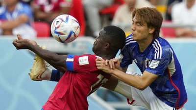 Jepang Vs Kosta Rika, Samurai Biru Tumbang