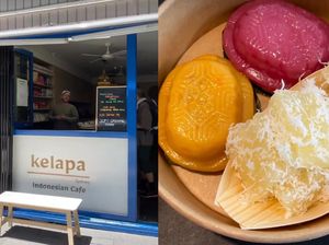 Keren! Bule Ini Buka Kafe Indonesia di Australia, Tawarkan Jajanan Pasar