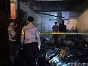3 Kios Pasar Bandung Tulungagung Terbakar Akibat Korsleting Listrik
