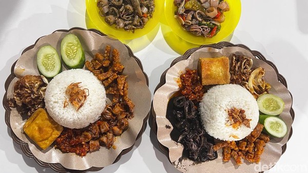 Mantap Enaknya! Sego Cumi Rp 20 Ribuan yang Viral di Bekasi
