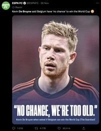 Meme Belgia vs Maroko Piala Dunia 2022