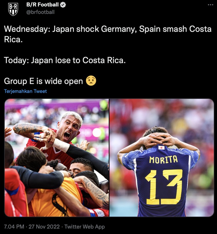 Meme Jepang vs Kosta Rika