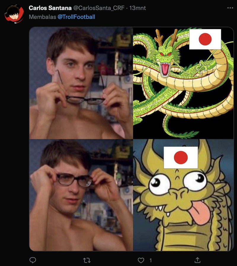 Meme Jepang vs Kosta Rika