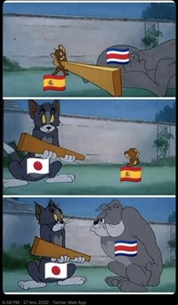 Meme Jepang vs Kosta Rika