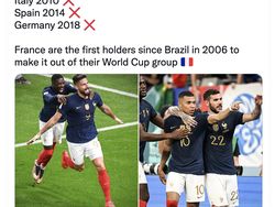 Prancis Patahkan Kutukan Juara Piala Dunia, Mbappe Perkasa