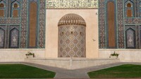 Saat tidak ada jadwal nonton pertandingan Piala Dunia 2022 di stadion, barangkali mengunjungi The Golden Mosque boleh menjadi pilihan wisata selama berada di Qatar.  John Wreford/SOPA/LightRocket/Getty Images