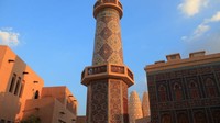 Piala Dunia tahun ini merupakan kali pertama yang berlangsung di negara Timur Tengah. Banyak warga Arab menyambutnya dengan sorak sorai. Dominique Berbain/Gamma-Rapho/Getty Images