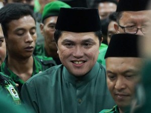 Erick Thohir Hadiri Rapimwil PPP Jateng, Diteriaki Cawapres