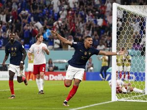Bungkam Denmark, Brace Mbappe Bawa Prancis ke 16 Besar