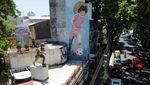 Mural Raksasa Maradona Bermunculan di Buenos Aires