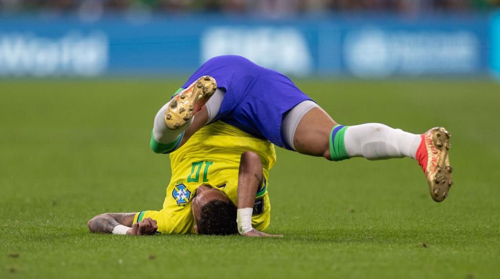 Rekor Horor Neymar: Paling Sering Dihajar di Piala Dunia