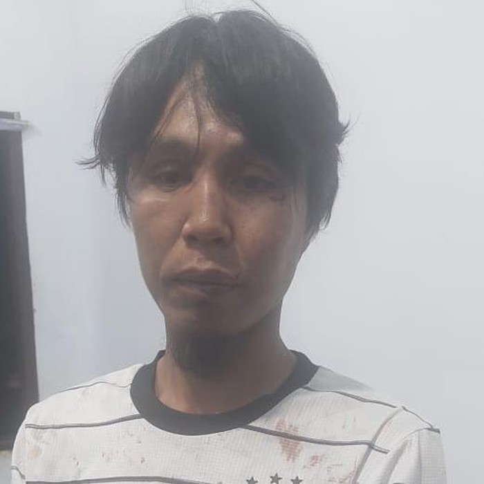 Penampakan pelaku pamer alat kelamin ke wanita muda di Makassar.