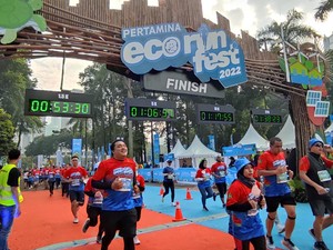 8.000 Orang Ramaikan Pertamina Eco RunFest 2022