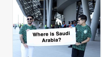 Kini pertanyaan itu justru jadi bumerang bagi Arab Saudi. Foto: Twitter