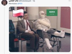 Meme Lewandowski Bungkam Mulut Netizen: Where is Saudi Arabia?
