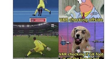 Meski begitu, ada kontroversial terkait VAR pertandingan Polandia vs Arab Saudi. Foto: Twitter