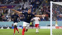 Prancis Vs Denmark: Mbappe 2 Gol, Les Bleus ke 16 Besar