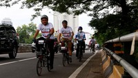 Kegiatan sepeda santai tersebut diikuti peserta yang berasal dari sejumlah korporasi yang selama ini memberikan dukungan kepada komunitas Journalist MTB dalam berkegiatan.