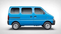 Tampilan samping Suzuki Eeco, menggunakan pintu geser serta velg kaleng tanpa cover. Foto: Maruti Suzuki