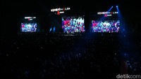 Soundrenaline 2022 masih berlanjut ke hari kedua, Minggu (27/11). Foto: (dok. Rifkianto Nugroho/detikcom)