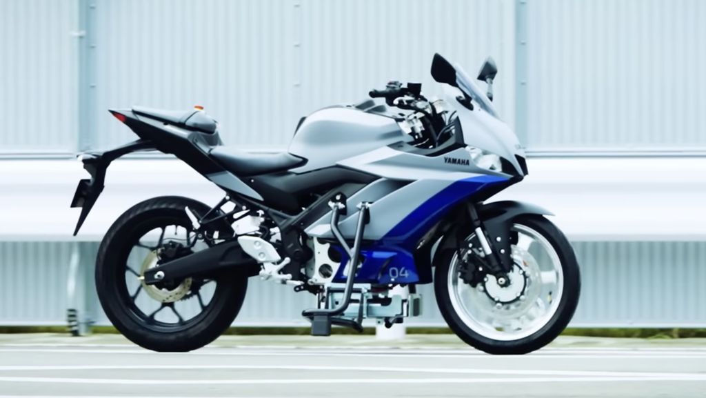 Yamaha Rancang Motor yang Tak Bisa Jatuh