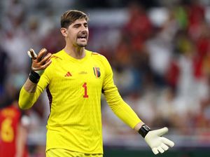 Ngamuk usai Belgia Kalah, Courtois Pukul Bangku Cadangan