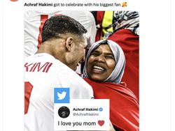 Viral Bintang Maroko Achraf Hakimi Cium Ibu Usai Libas Belgia