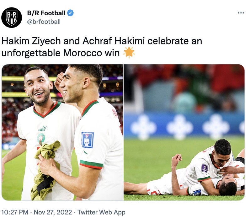 Achraf Hakimi Cium Ibu