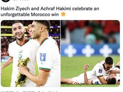 Viral Bintang Maroko Achraf Hakimi Cium Ibu Usai Libas Belgia