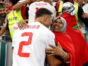 Menang di Piala Dunia 2022, Achraf Hakimi: Aku Cinta Kamu, Ibu