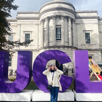 Allegra Putri Kartika awardee Chevening Scholarship yang berkuliah di salah satu kampus terbaik dunia University College London (UCL)