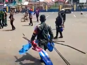 Pengibaran Bendera Bintang Kejora di Papua Barat Berujung 27 Orang Ditangkap