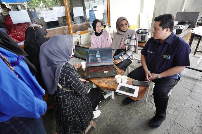 Dapur Umum BUMN di Cianjur