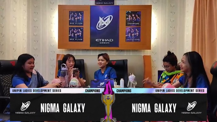 Turnamen Mobile Legends wanita tier dua, UniPin Ladies Development Series (ULDS) 2022, akhirnya usai juga. Nigma Galaxy sukses menyabet gelar juara.