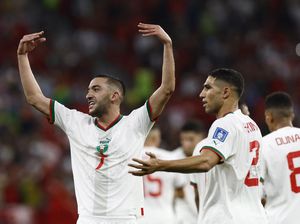Hakim Ziyech Anggap Belgia di Bawah Kroasia